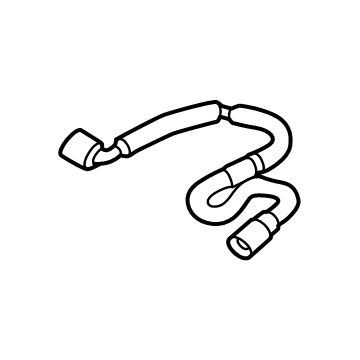 2025 BMW M440i xDrive Gran Coupe Radiator Hose - 17125A3B5D0