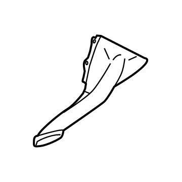 41145A65877 BMW PIPE, FUEL VENTILATION Illustration 1 of 1