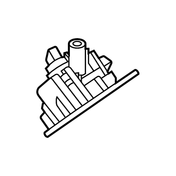 51165A12ED2 BMW GLOVE BOX BUTTON Illustration 1 of 1