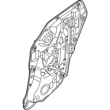 2025 BMW X3 Window Regulator - 51335A7F3E4