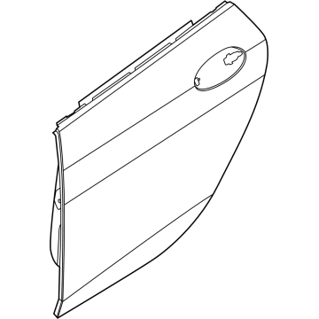 41525A70A37 BMW Door Rear Left Illustration 1 of 1
