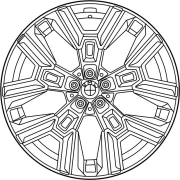 BMW i5 Alloy Wheels - 36115A324F0