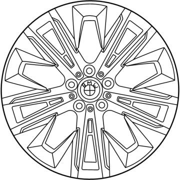 BMW i5 Alloy Wheels - 36115A33B24