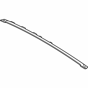 41239635997 BMW CONVERTIBLE ROOF BRACE REAR Illustration 1 of 1