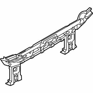51125A329B9 BMW BUMPER GUIDE, REAR, CENTER Illustration 1 of 1