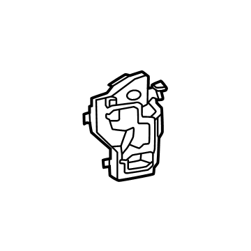 51125A329C1 BMW MOUNT FOR BUMPER, CORNER, RE Illustration 1 of 1