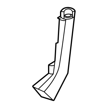 BMW 51315B5DCB1 WATER DRAIN CHANNEL, LOWER L 51315B5DCB1 BMW WATER DRAIN CHANNEL, LOWER L Illustration 1 of 1