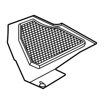 BMW 51719648963 COWL PANEL COVER, PART 2 51719648963 BMW COWL PANEL COVER, PART 2 Illustration 1 of 1