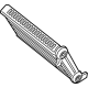 BMW 64115A80FE4 HEAT EXCHANGER