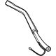 BMW 61615A01A88 WIPER ARM DRIVER'S SIDE