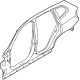 BMW 41305A662F3 SIDE FRAME, OUTER LEFT