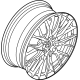 BMW 36115A917C3 DISK WHEEL LIGHT ALLOY ORBIT