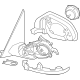 BMW 51165A45B31 EXT.MIRROR ACT.BLIND SPOT DE