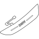 BMW 51749478349 COVER, DOOR SILL, LIGHTED, R