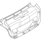 BMW 51495A01512 TAILGATE TRIM PANEL