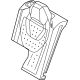 BMW 52209874821 FOAM PART BACKREST LEFT