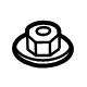 BMW 07149302543 Hex Nut With Plate