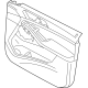 BMW 51415A685E3 Left Front Door Trim Panel