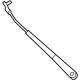 BMW 61615A81968 WIPER ARM, PASSENGER'S SIDE