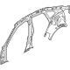 BMW 41205A65D83 Left Interior Side Frame