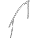 BMW 51335A2FC57 WINDOW GUIDE LEFT FRONT DOOR