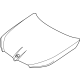 BMW 41009638823 HOOD ALUMINUM