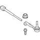 BMW 32105B53DC7 Left Tie Rod