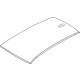 BMW 41315A662D9 ROOF COVER