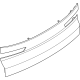 BMW 51135A177C3 TAILGATE TRIM PRIMED